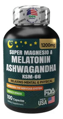 SUPERMAGNESIO Y MELATONIN + ASHWAGANDHA